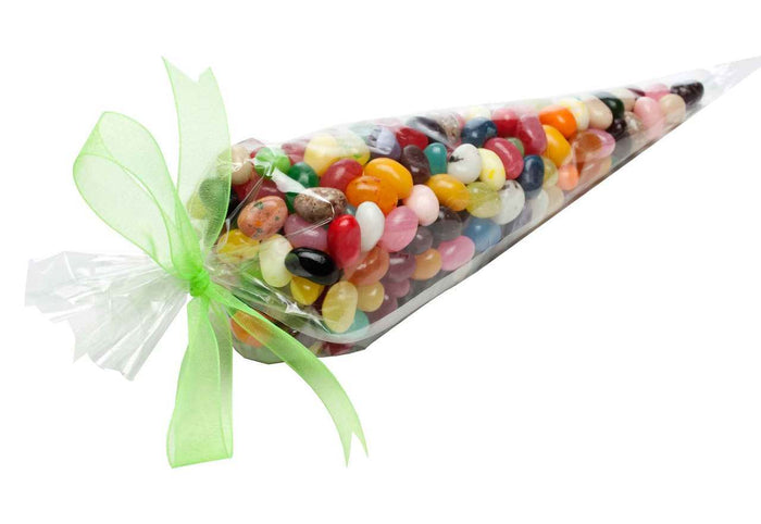 Clear Cone Favor Bags . 6x12 inches - Scrap Bits