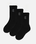 CLOT Jacquard Logo Socks (Black)
