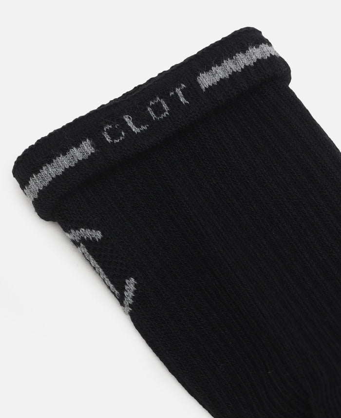 CLOT Jacquard Logo Socks (Black)