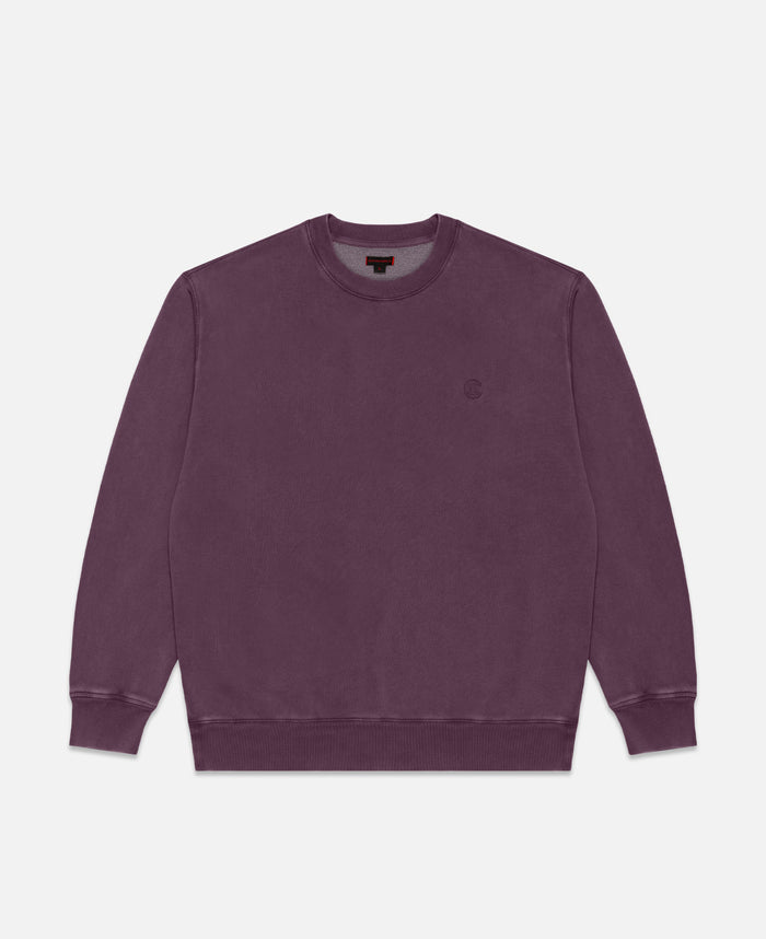CLOT Washed Logo Sweatshirt (Burgundy)