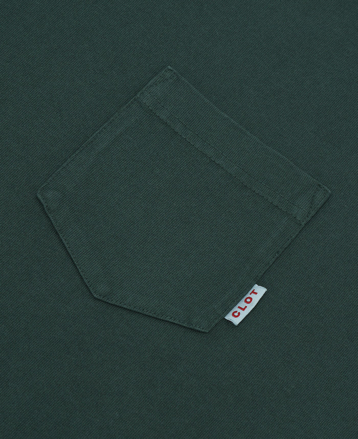 CLOT Washed Pocket T-Shirt (Green)