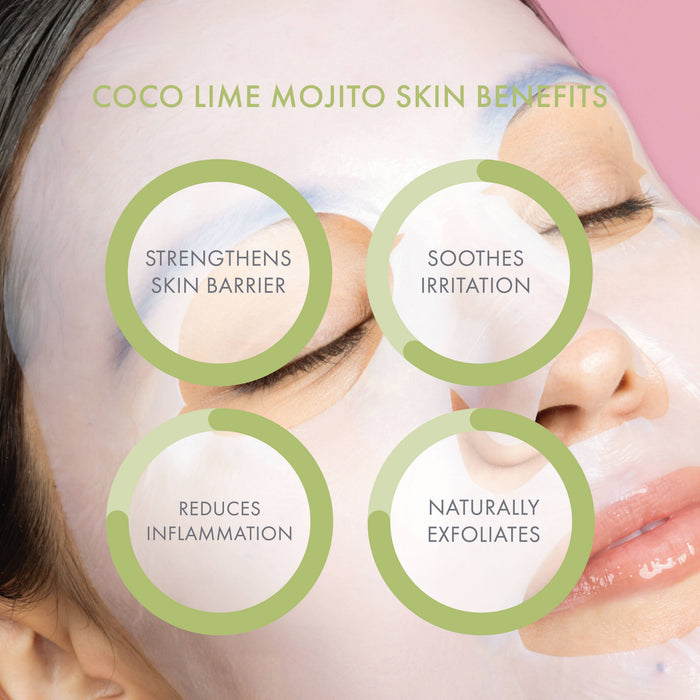 Coco Lime Mojito Clarifying Biocellulose Mocktail Mask