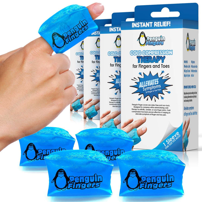 Cold Compression Gel Packs for Fingers 2 Units