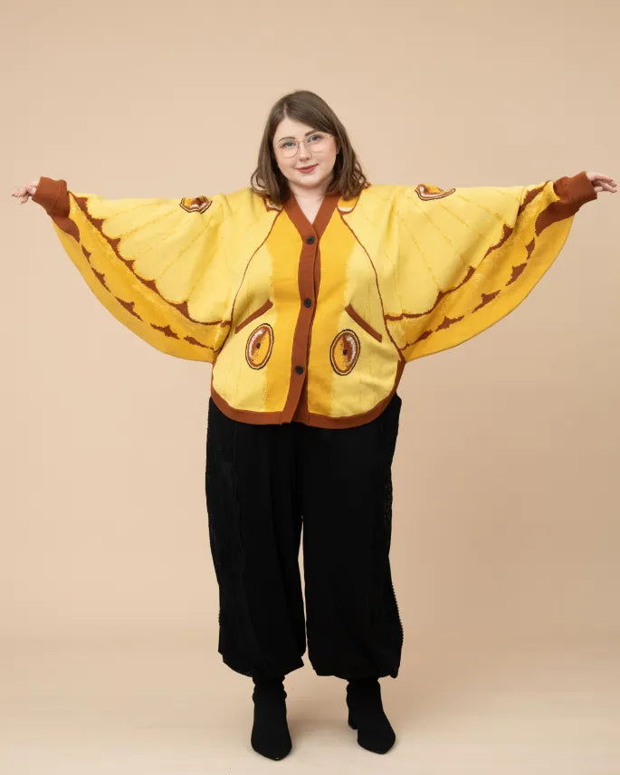 Comet Moth Cardigan (Pre-Order CLOSED) (ESD: August 30th - September 10th, 2026)