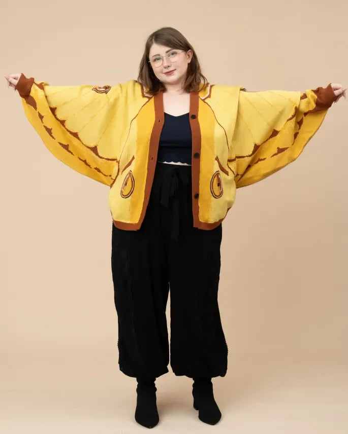 Comet Moth Cardigan (Pre-Order CLOSED) (ESD: August 30th - September 10th, 2026)