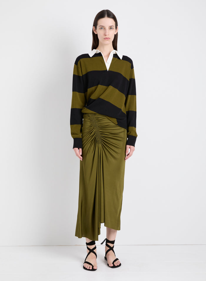 Corinna Top in Cotton Stripe