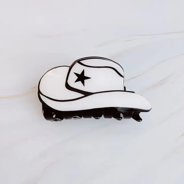 Cowgirl Hat Hair Claw