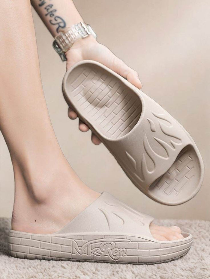 Crocs Men Bone Casual Slippers Side View Dubai