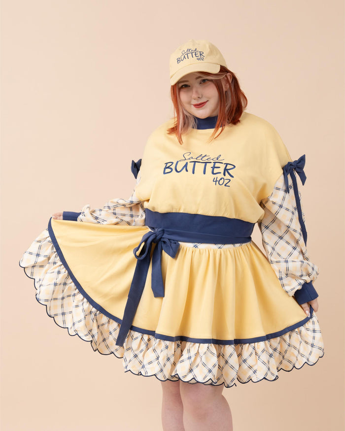 Cropped Butter Sweater