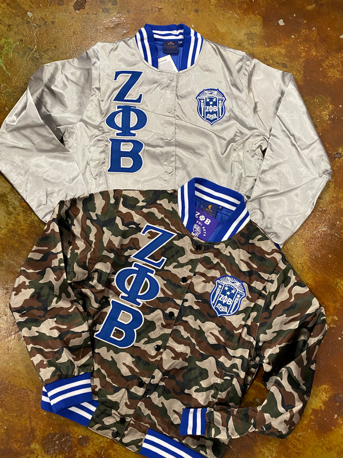 D9 - Zeta Phi Beta Satin Jacket