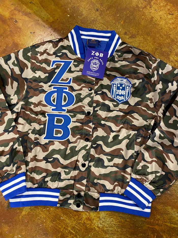 D9 - Zeta Phi Beta Satin Jacket