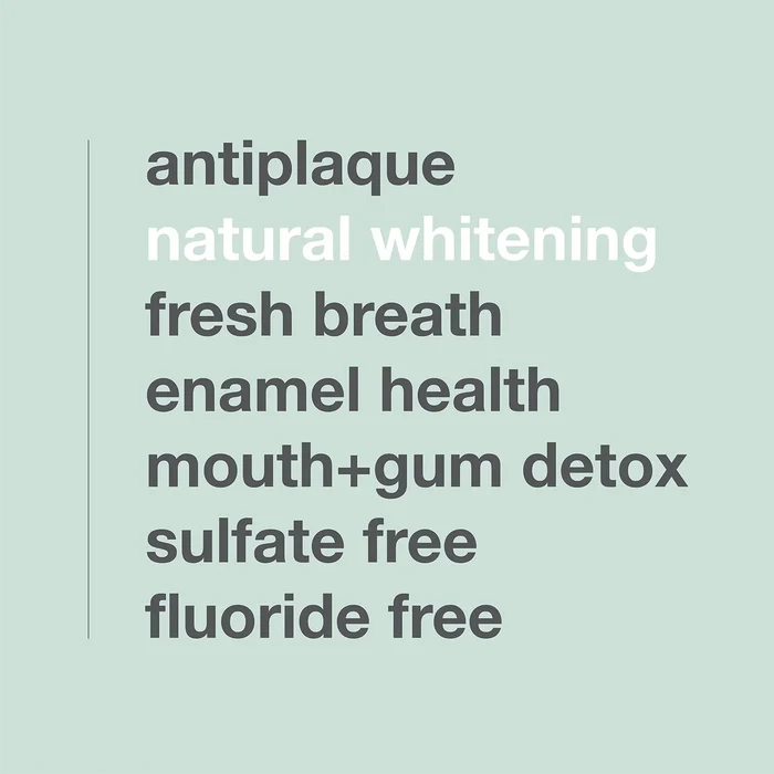 Davids fluoride free herbal citrus peppermint toothpaste