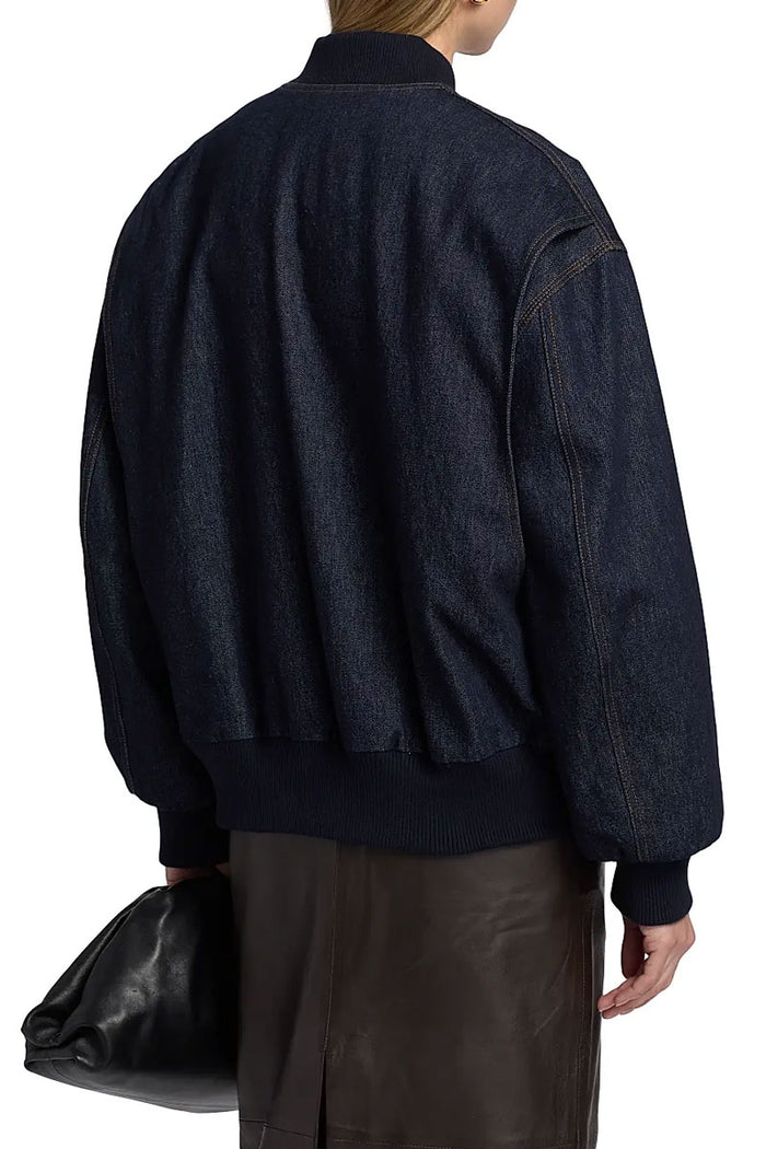 Denim Bomber - Indigo