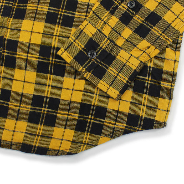 Diesel - S-MOI-CHK Check Shirt in Yellow - Nigel Clare