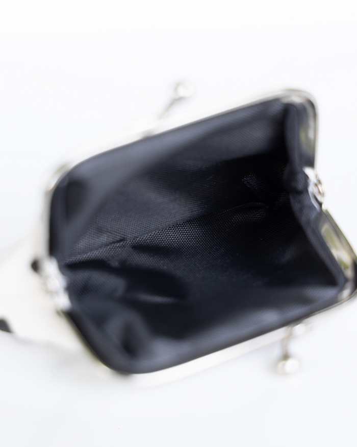 dotted coin purse