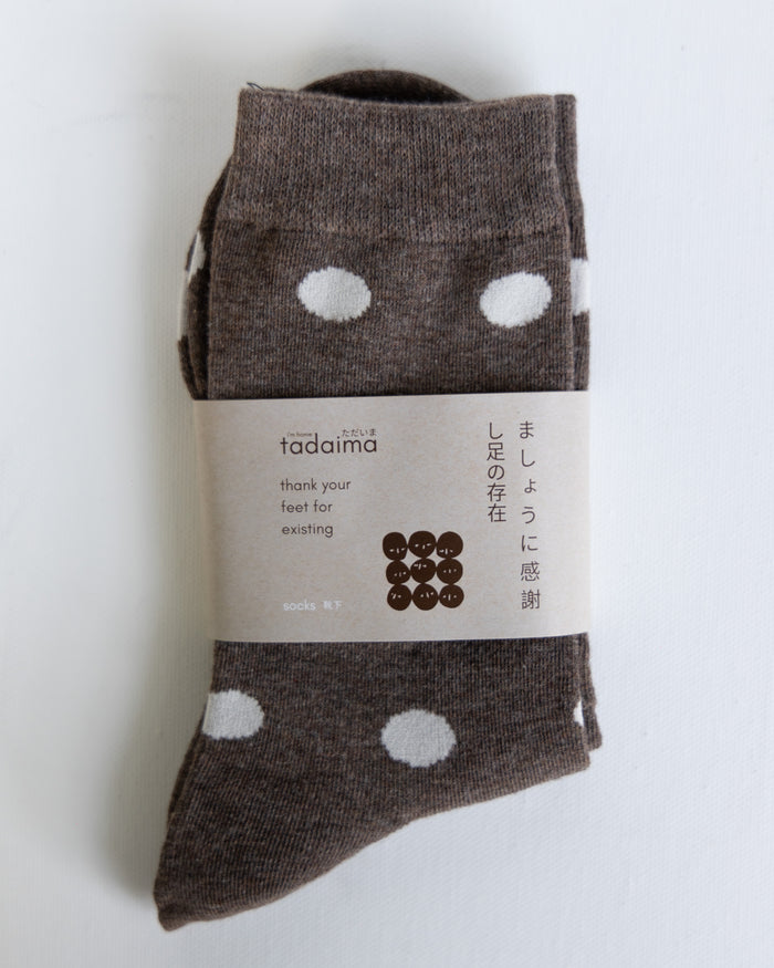 dotted socks