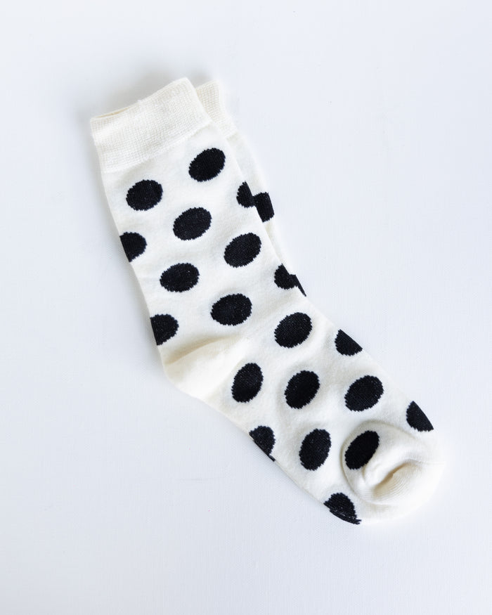 dotted socks
