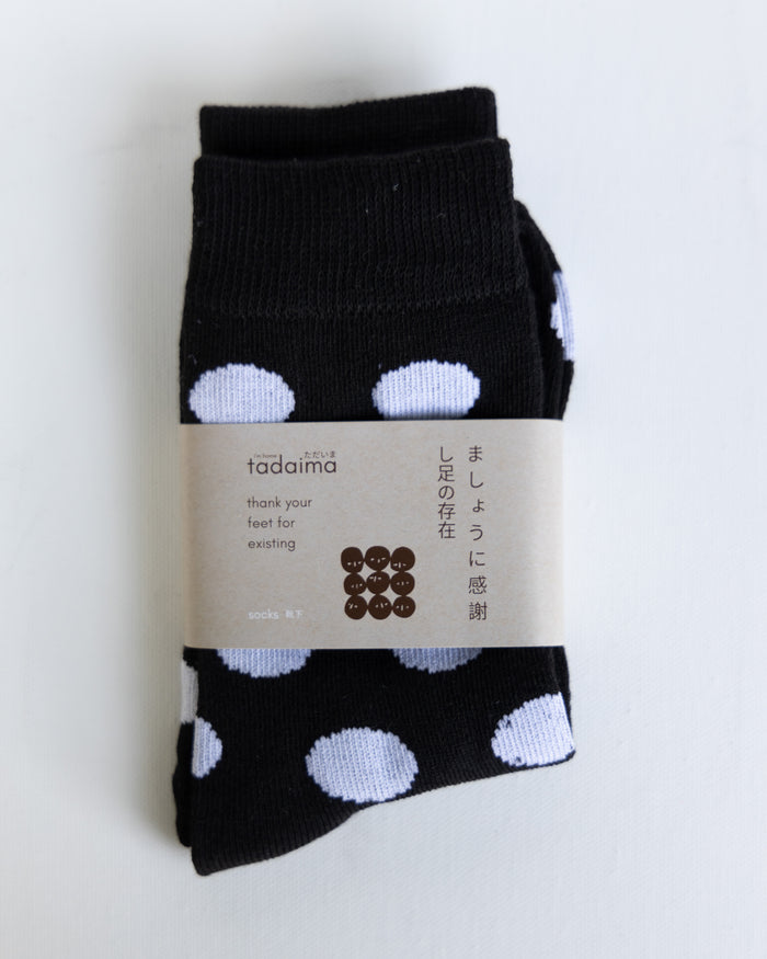 dotted socks