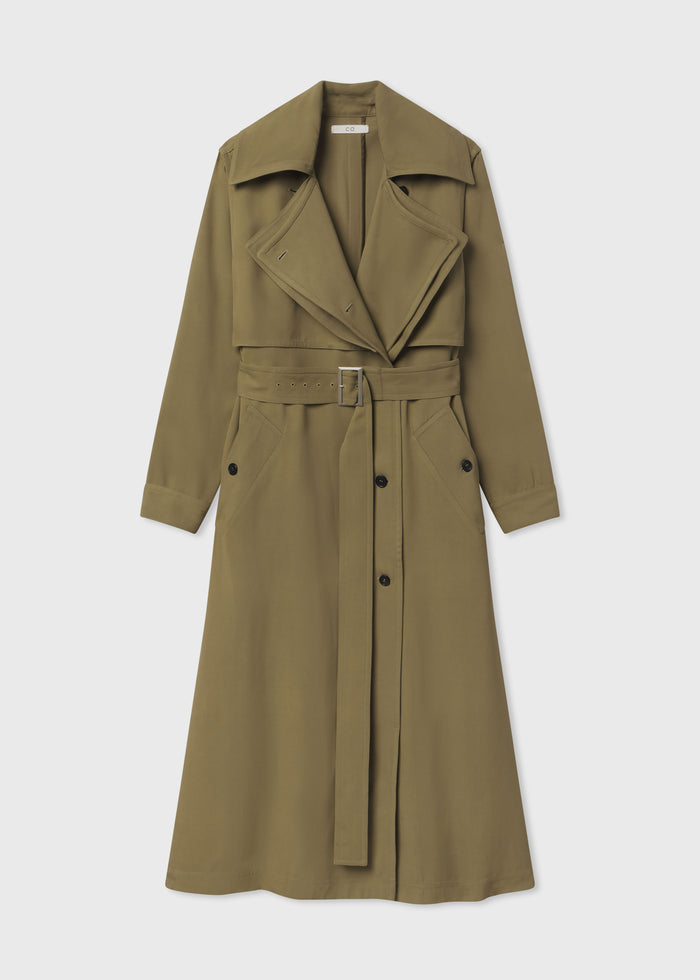 Double Layer Trench - Aloe