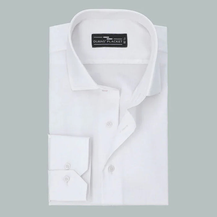 DRY WHITE SHIRT - Durins Placket