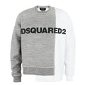 DSQUARED2 - Abstract Sweatshirt in Grey & White - Nigel Clare