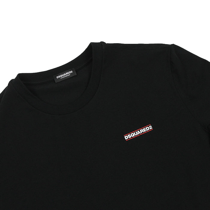 DSQUARED2 - Logo T-Shirt in Black - Nigel Clare