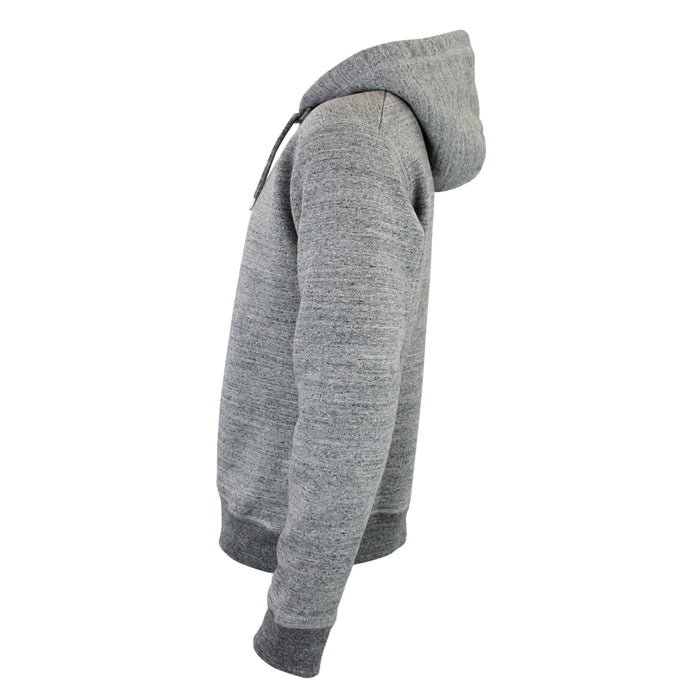 DSQUARED2 - Tape Logo Hoodie in Grey Marl - Nigel Clare