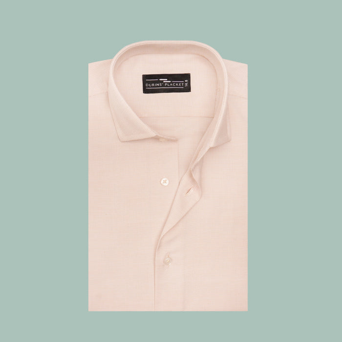 DUNE BEIGE DOBBY SHIRT