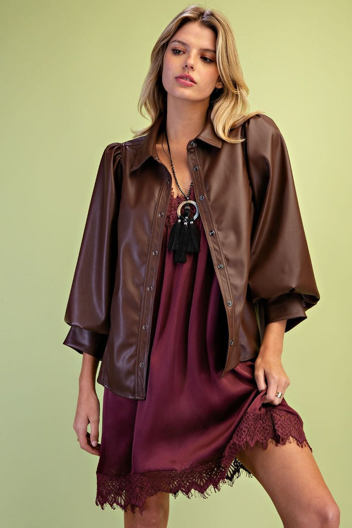 Easel Lace Hem Satin Slip Dress