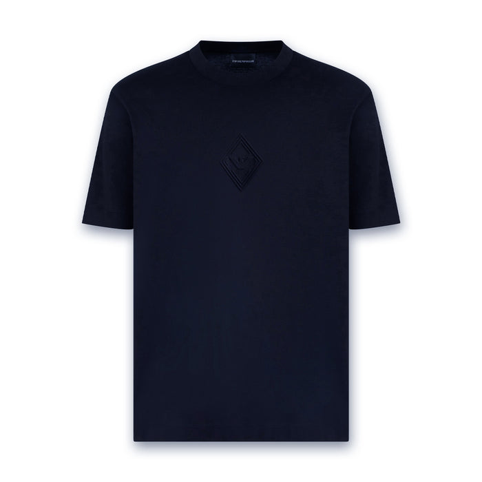 Emporio Armani - Central Eagle Logo T-Shirt in Navy - Nigel Clare