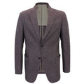 Emporio Armani - G Line Deco Fleck Blazer in Wine - Nigel Clare