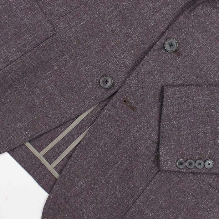 Emporio Armani - G Line Deco Fleck Blazer in Wine - Nigel Clare