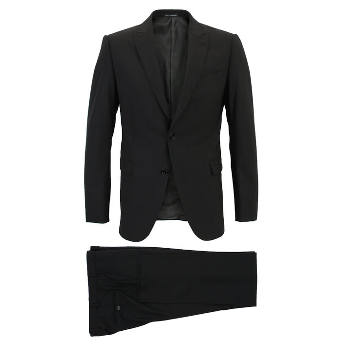 Emporio Armani - M Line Slim Fit Suit in Black - Nigel Clare