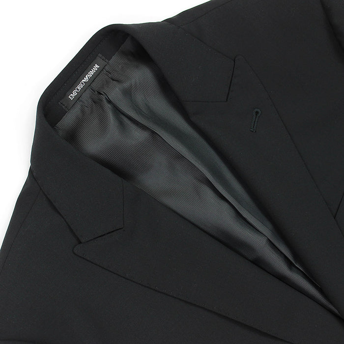 Emporio Armani - M Line Slim Fit Suit in Black - Nigel Clare