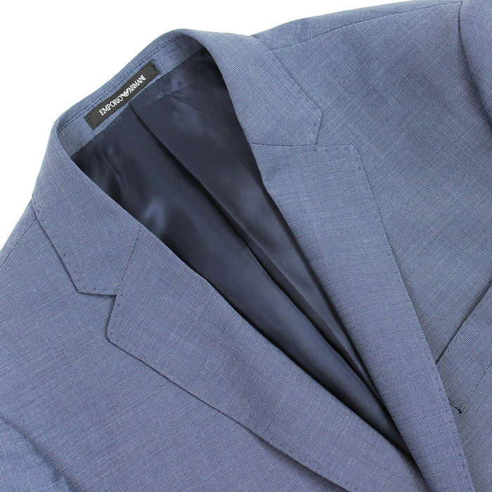 Emporio Armani - M Line Slim Fit Suit in Blue - Nigel Clare