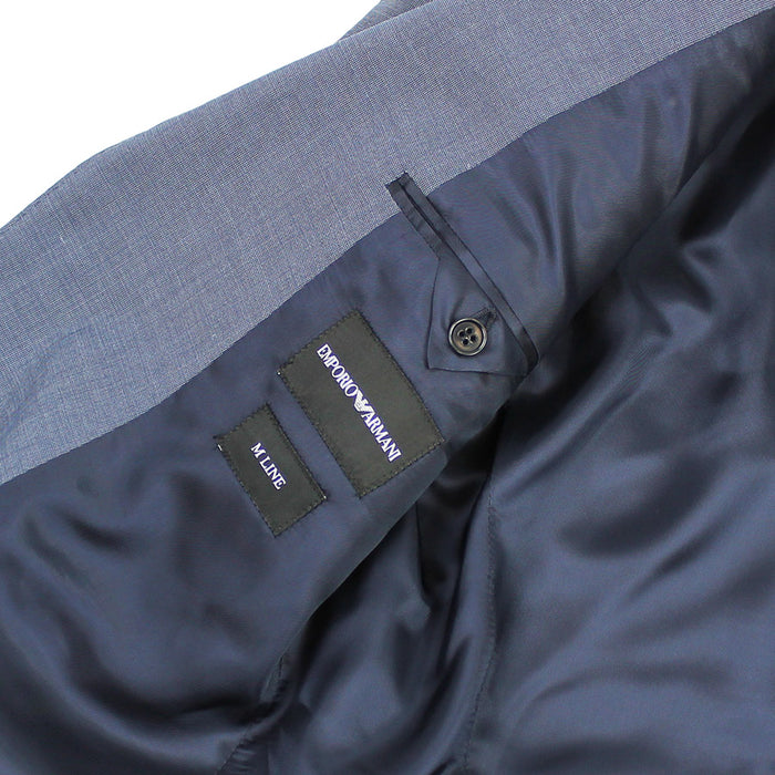 Emporio Armani - M Line Slim Fit Suit in Blue - Nigel Clare