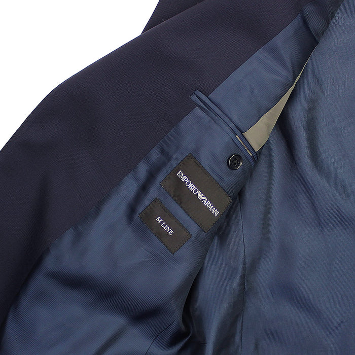 Emporio Armani - M Line Slim Fit Suit in Navy - Nigel Clare
