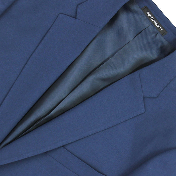 Emporio Armani - M Line Slim Fit Suit in Petrol Blue - Nigel Clare