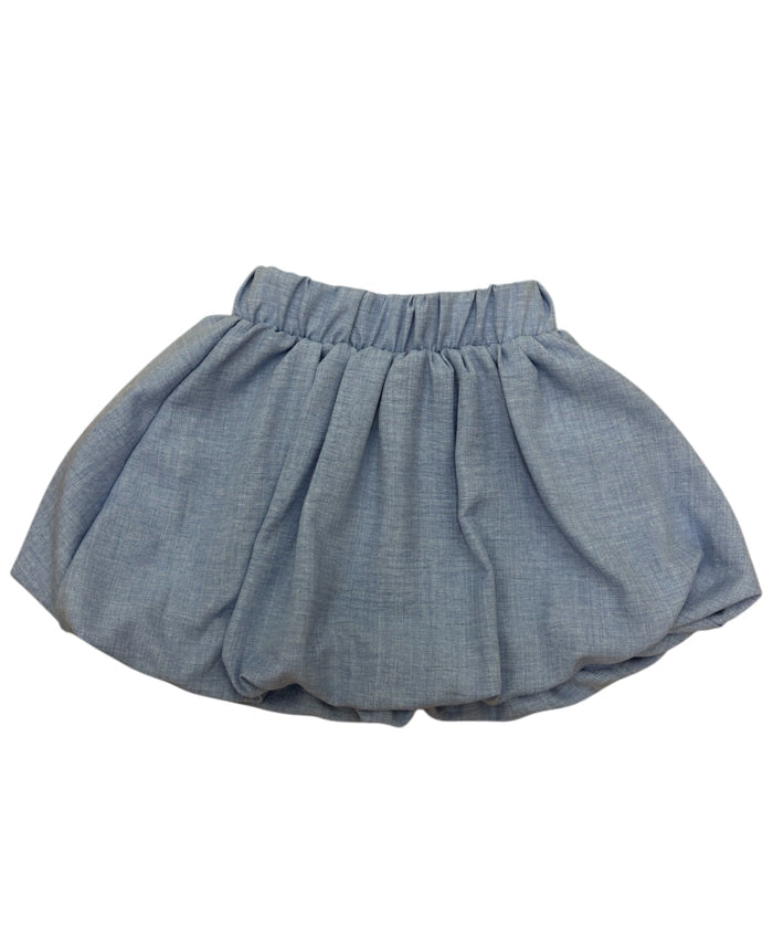 Erge- Powder Blue Bubble Skirt