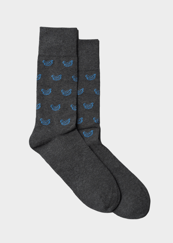 Everyday Comfort Socks | Banana Pattern.