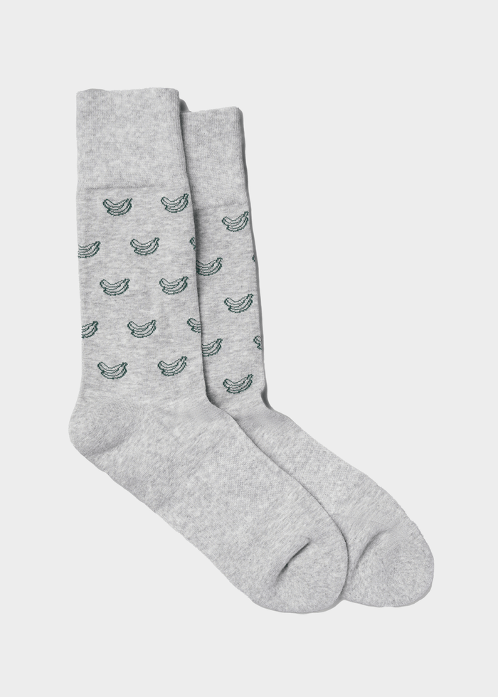 Everyday Comfort Socks | Banana Pattern.