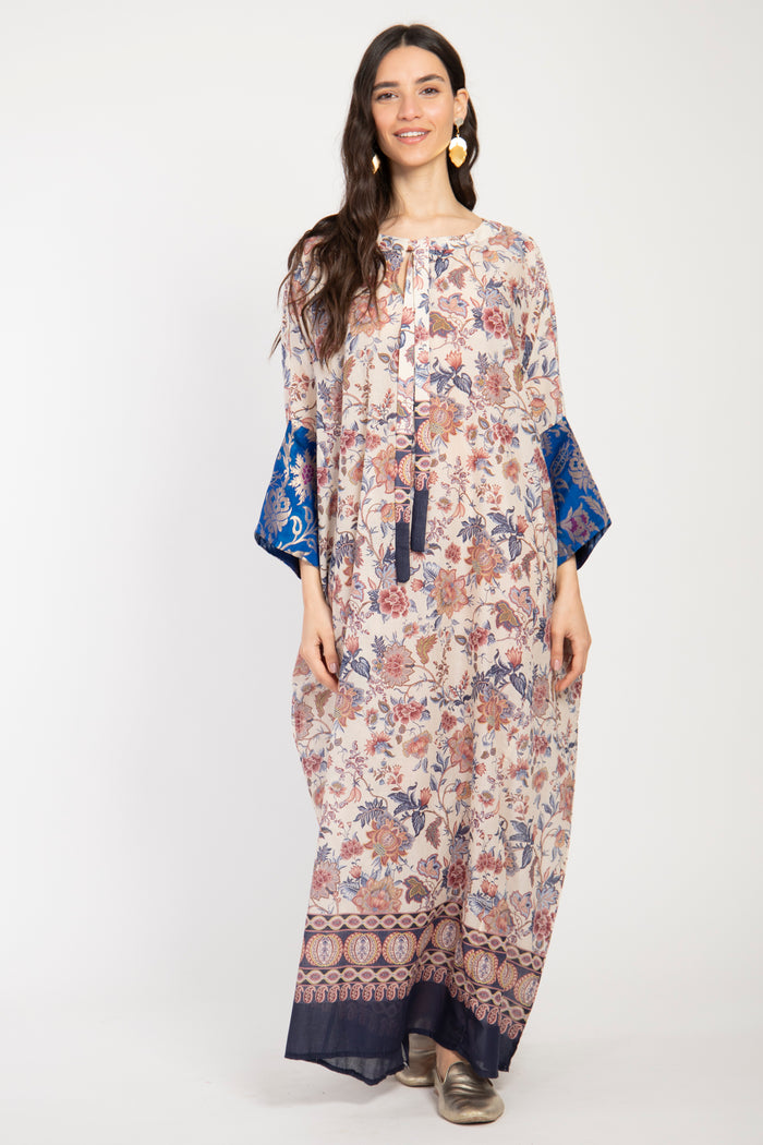 Fay Cotton Voile Floral Pastel Dress