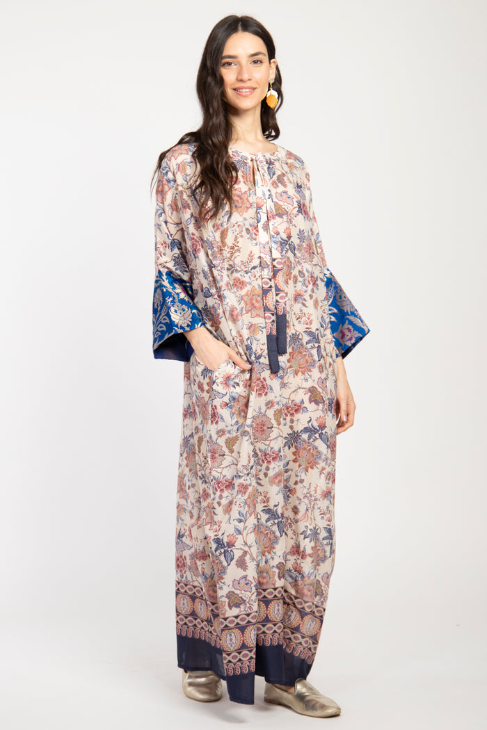 Fay Cotton Voile Floral Pastel Dress