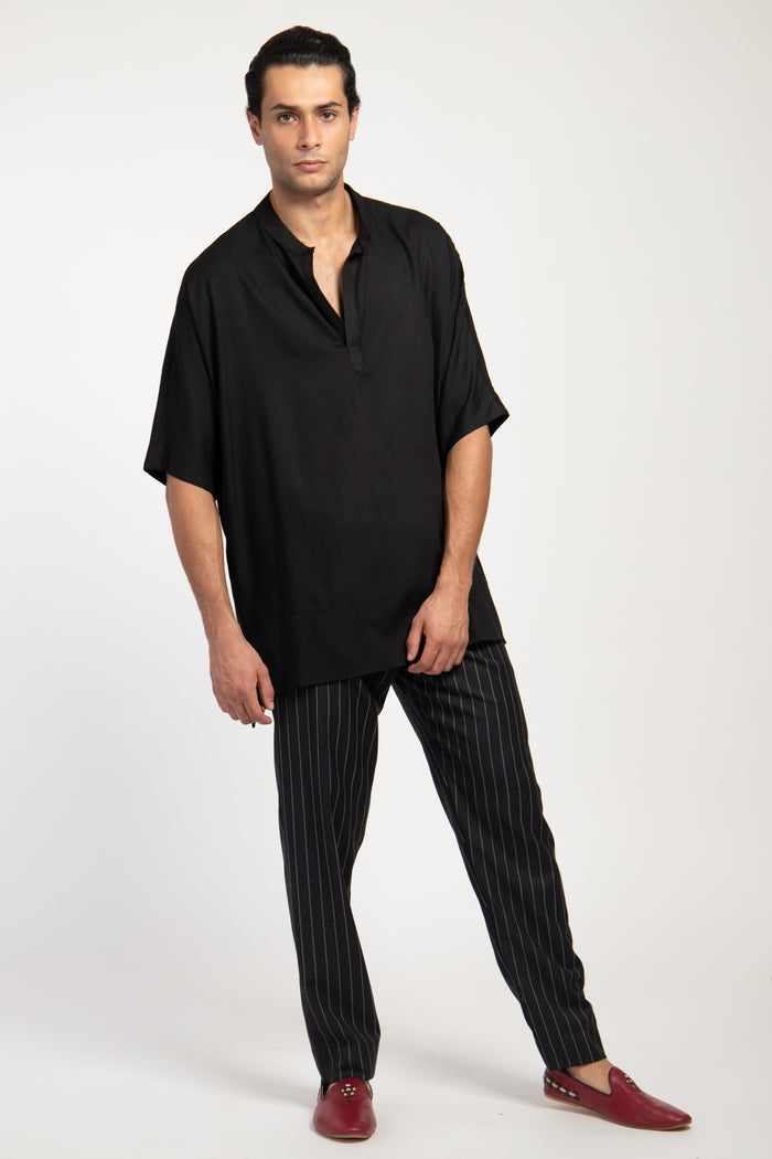 Fez Cotton Black T-Shirt
