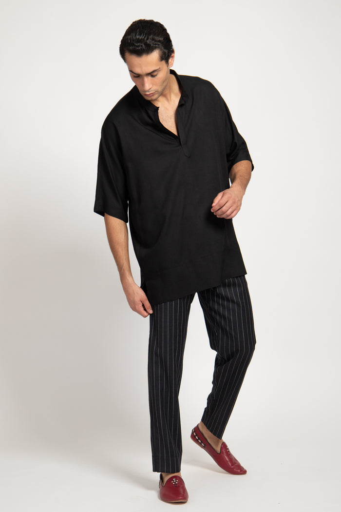 Fez Cotton Black T-Shirt