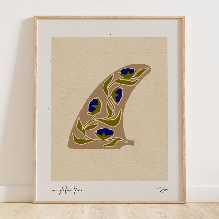 Fin Garden 4 | Surf Inspired Print
