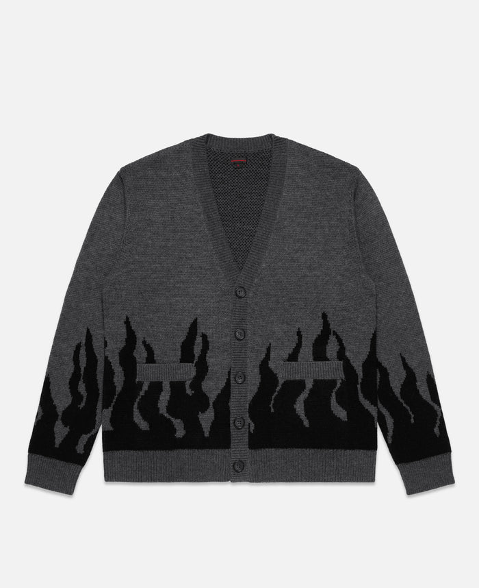 Flame Cardigan (Grey)