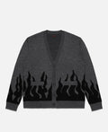 Flame Cardigan (Grey)