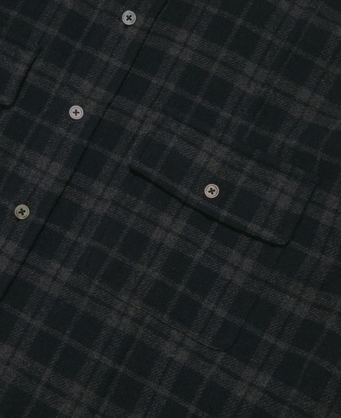 Flannel Shirt (Navy)