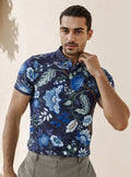 Stylish floral polo T-shirt for men UAE